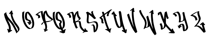 Gustavi-Regular Font UPPERCASE