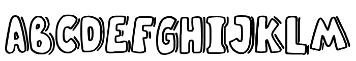 Gusteau Alternative Regular Font UPPERCASE