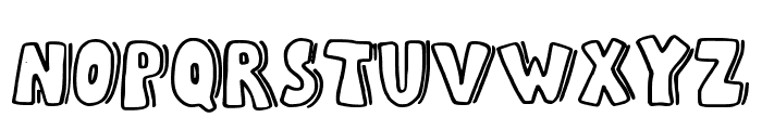 Gusteau Alternative Regular Font UPPERCASE