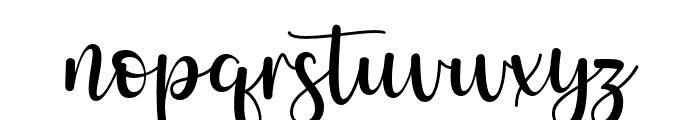 Gustian Regular Font LOWERCASE