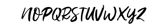 Gustolle Font UPPERCASE