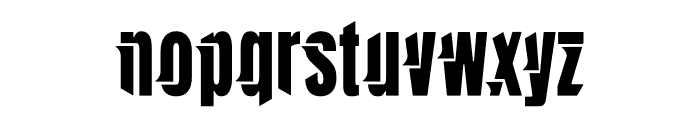 Gustora Font LOWERCASE