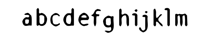 Guthrie Font LOWERCASE