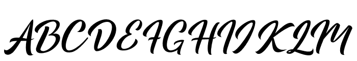 Guttawa-solid Font UPPERCASE