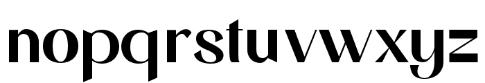 Guttie-Regular Font LOWERCASE