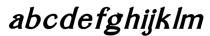 Gwenda TImes Medium Italic Font LOWERCASE