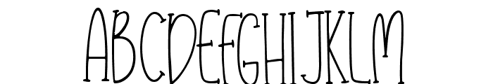 Gwiyomi Font UPPERCASE