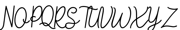Gwyneth-Regular Font UPPERCASE