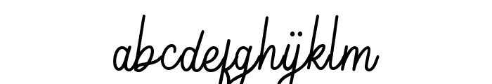 Gwyneth-Regular Font LOWERCASE