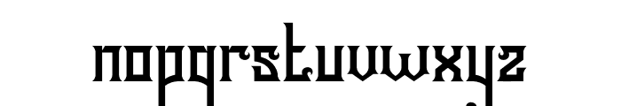 Gyldan Clean Font LOWERCASE