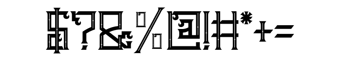 Gyldan Font OTHER CHARS