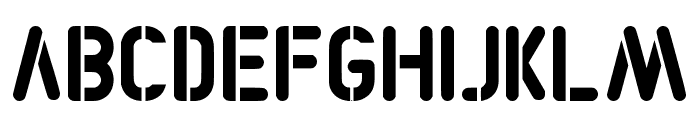 Gyowa Regular Font UPPERCASE