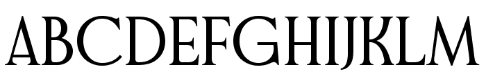 Gyroscope Serif Regular Font UPPERCASE