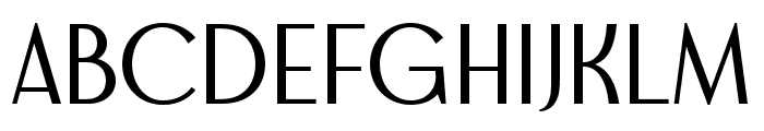 GyroscopeSans-Regular Font UPPERCASE