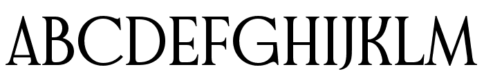 GyroscopeSerif-Regular Font UPPERCASE