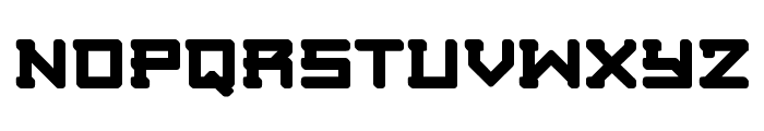 Gyrotrax-Round Font LOWERCASE