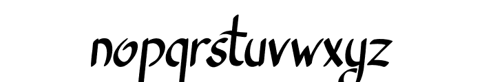 Gythar Regular Font LOWERCASE