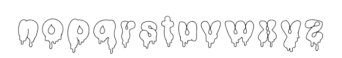HALLOWEEN CANDY DOODLE Font LOWERCASE