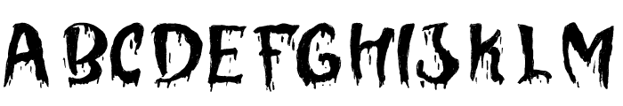 HALLOWEEN NEW Font UPPERCASE