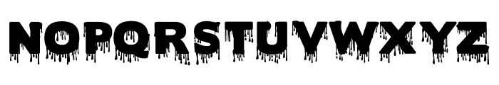 HALLOWEEN SCARY Font LOWERCASE