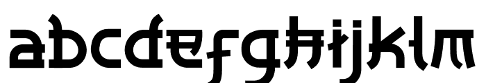 HAMIBA Font LOWERCASE