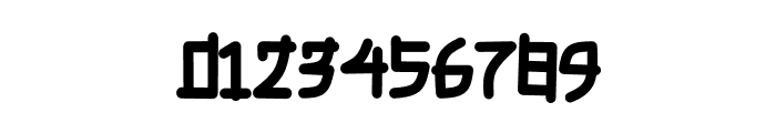 HANAMICHI SAKURAGI Font OTHER CHARS
