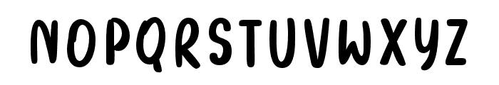HANDYWRITTEN Regular Font UPPERCASE