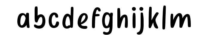 HANDYWRITTEN Regular Font LOWERCASE