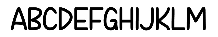 HAPPY FALL Font LOWERCASE