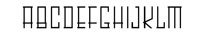 HARLEY-Thin Font UPPERCASE