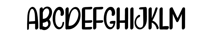 HELLO VACATION Font UPPERCASE