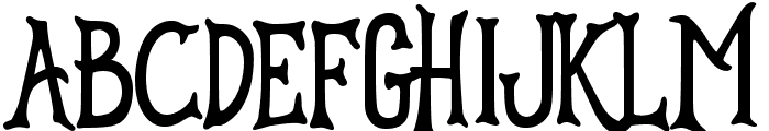 HELLOGHOST Font UPPERCASE