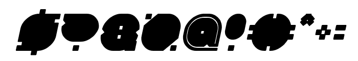 HELMET Bold Italic Font OTHER CHARS
