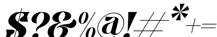 HEMAN Italic Font OTHER CHARS