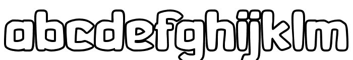HERLOIT-SmoothOutline Font LOWERCASE