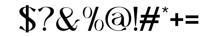 HERMIONE Regular Font OTHER CHARS