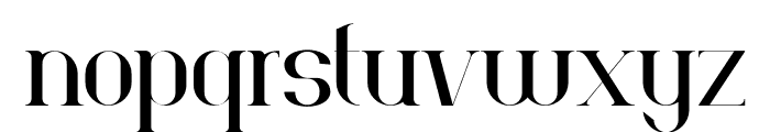 HEVALINE Font LOWERCASE