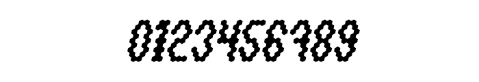 HEXAGONAL Bold Italic Font OTHER CHARS