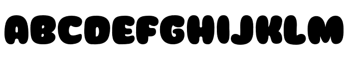 HEYCAZ-Regular Font UPPERCASE