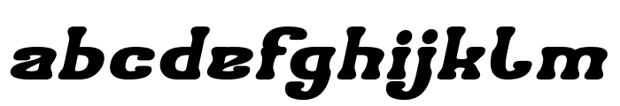 HIGH QUALITY Bold Italic Font LOWERCASE
