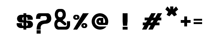 HINOBIE-Regular Font OTHER CHARS