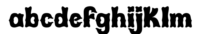 HIRIONRegular Font LOWERCASE