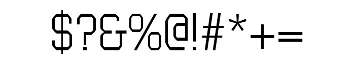 HKSlab-Medium Font OTHER CHARS
