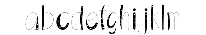 HNY Font LOWERCASE