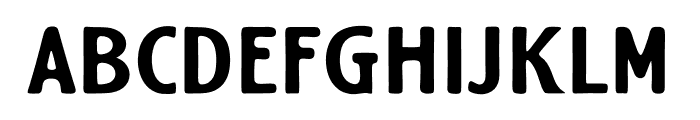 HOGEN VANTAGE Font LOWERCASE