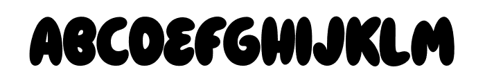 HOLAHOOP-Regular Font UPPERCASE