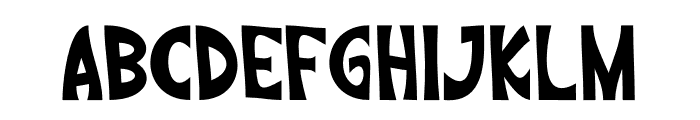 HOLLOWEND Font LOWERCASE