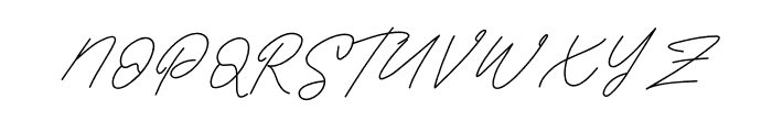 HOLLY SIGNATURE Font UPPERCASE
