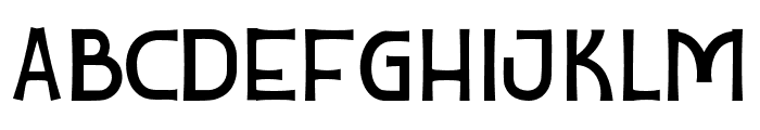 HOLLYWORST-Regular Font UPPERCASE