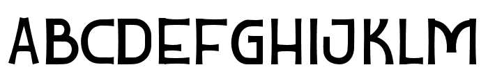 HOLLYWORST-Regular Font LOWERCASE